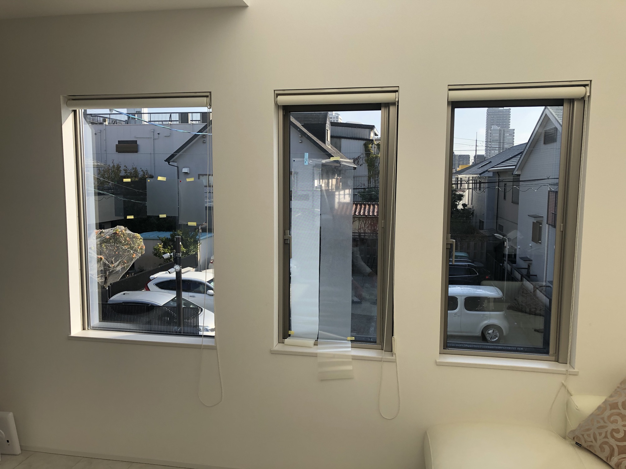 【兵庫県　西宮市】シルバーミラーフィルム（3M シルバー35）