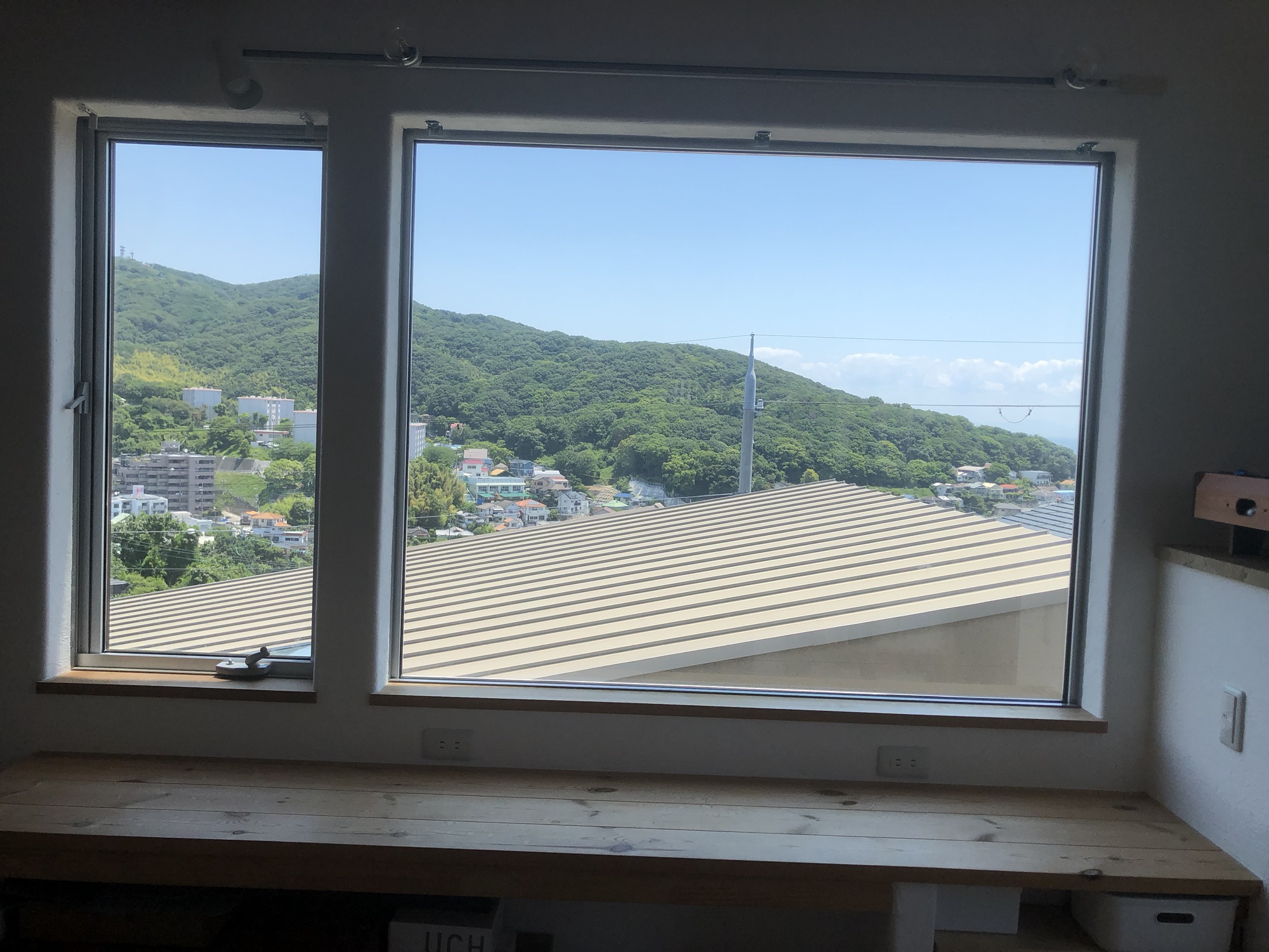 【兵庫県　神戸市垂水区】透明遮熱フィルム（サンゲツ　コア70）