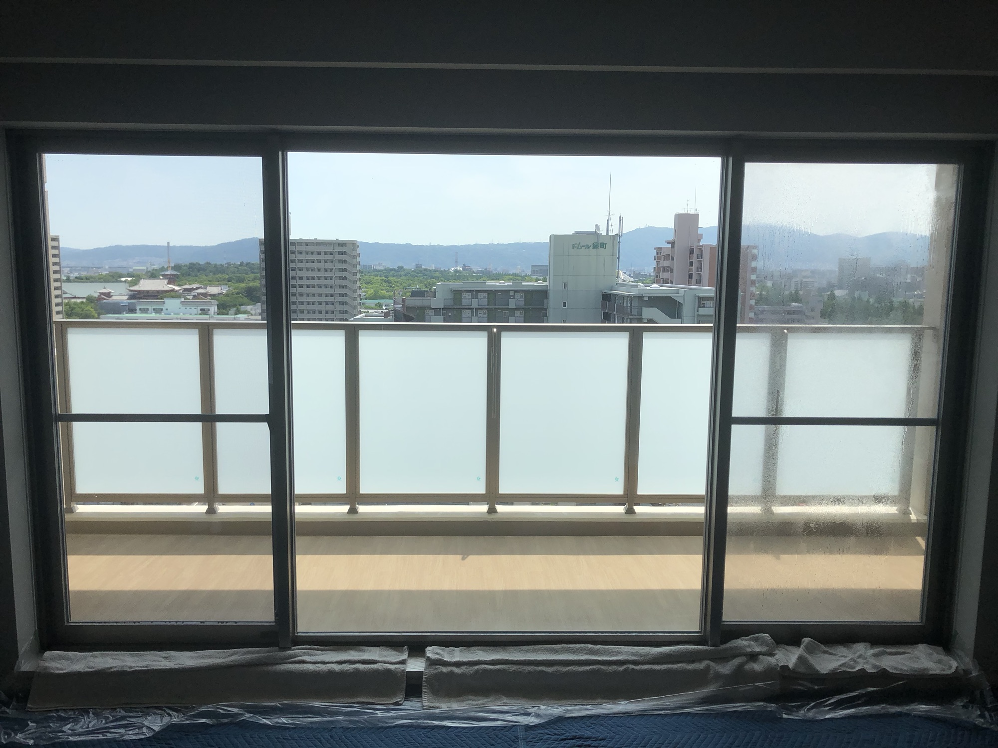 【大阪府　大阪市城東区】透明UVカットフィルム貼り替え（3M SH2CLEAR）