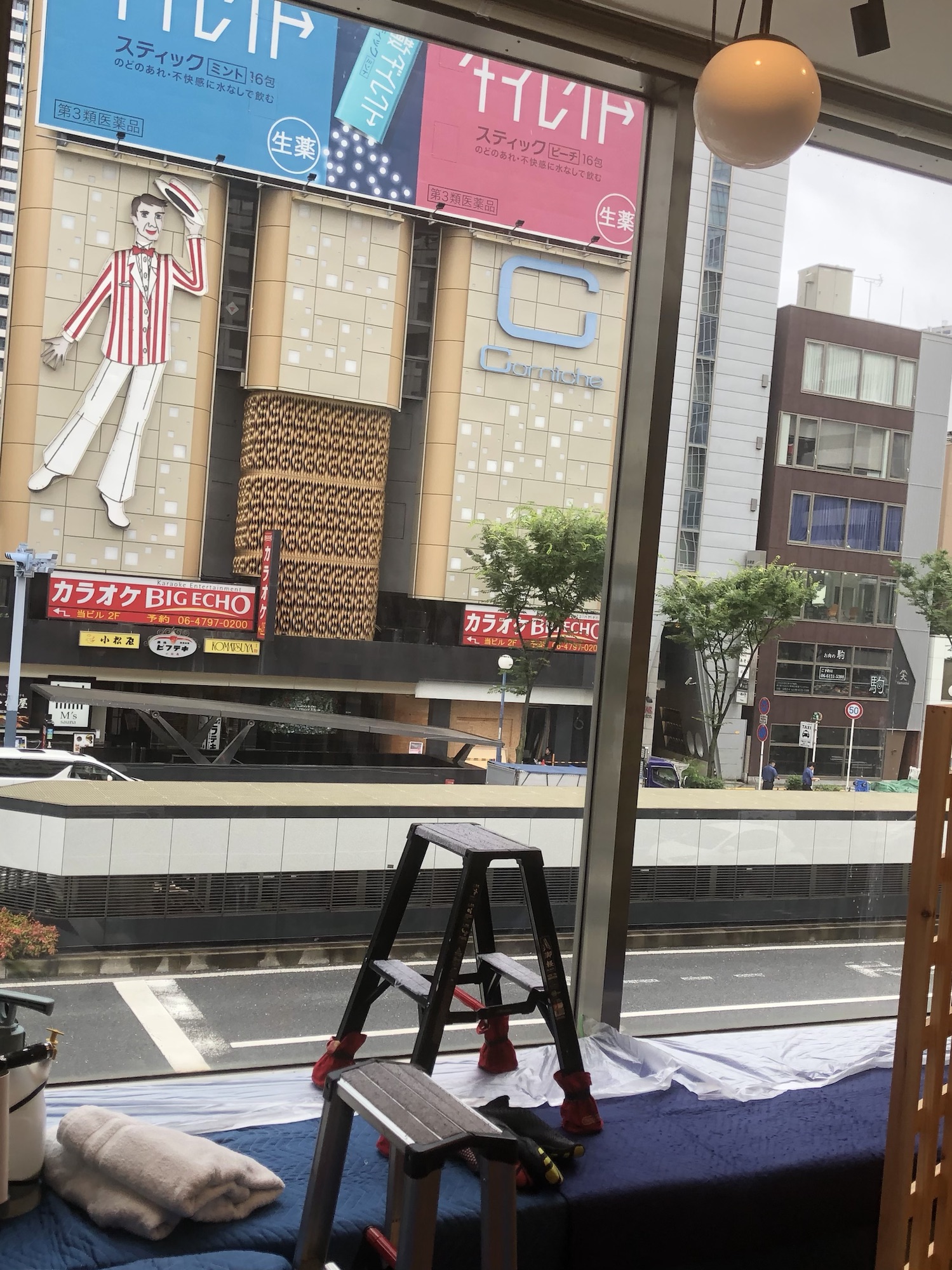 【大阪府　大阪市北区】透明遮熱フィルム（3M NANO80S）