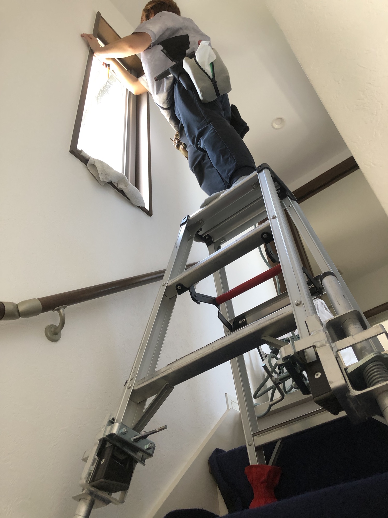 【兵庫県　芦屋市】透明飛散防止フィルム　（リンテック1501UH）